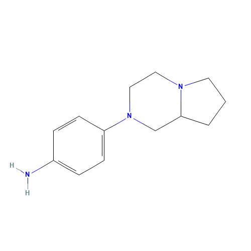 4-(3,4,6,7,8,8a-hexahydro-1H-pyrrolo[1,2-a]pyrazin-2-yl)aniline (CAS: 937607-36-8) - Related Chemical Product