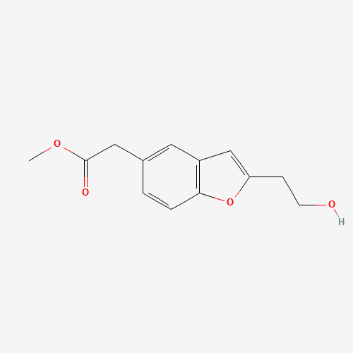 methyl 2-[2-(2-hydroxyethyl)-1-benzofuran-5-yl]acetate (CAS: 209809-43-8) - Related Chemical Product