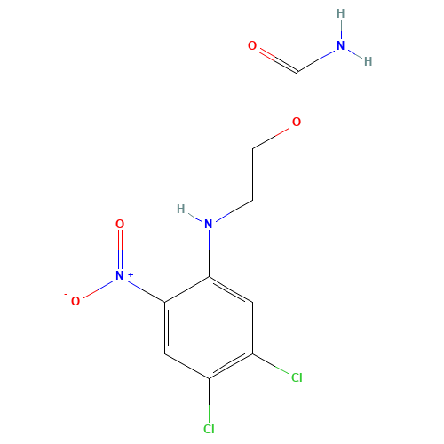 2-(4,5-dichloro-2-nitroanilino)ethyl carbamate (CAS: 13260-65-6) - Related Chemical Product