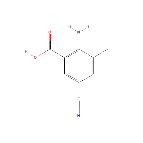 2-amino-5-cyano-3-methylbenzoic acid (CAS: 871239-18-8) - Related Chemical Product