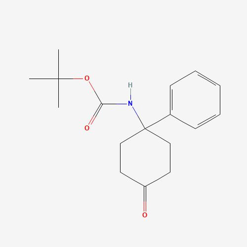 tert-butyl N-(4-oxo-1-phenylcyclohexyl)carbamate (CAS: 374796-10-8) - Related Chemical Product