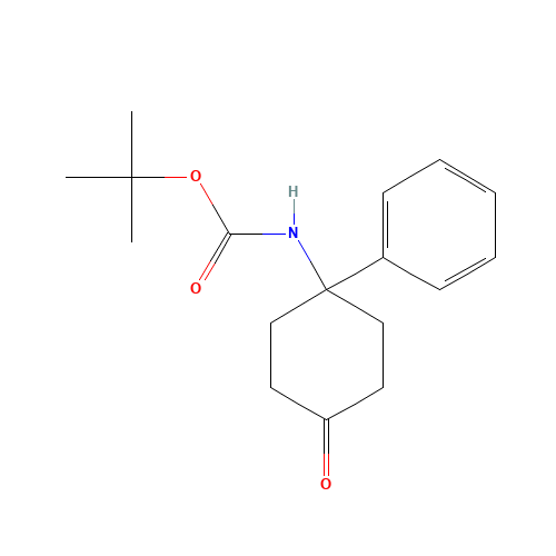 tert-butyl N-(4-oxo-1-phenylcyclohexyl)carbamate (CAS: 374796-10-8) - Related Chemical Product