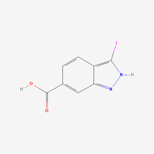 3-iodo-2H-indazole-6-carboxylic acid (CAS: 1086391-11-8) - Related Chemical Product