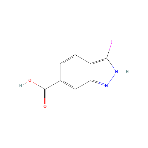 3-iodo-2H-indazole-6-carboxylic acid (CAS: 1086391-11-8) - Related Chemical Product