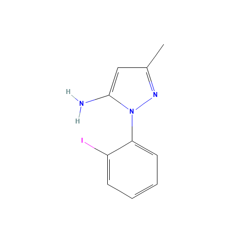 2-(2-iodophenyl)-5-methylpyrazol-3-amine (CAS: 1380573-88-5) - Related Chemical Product