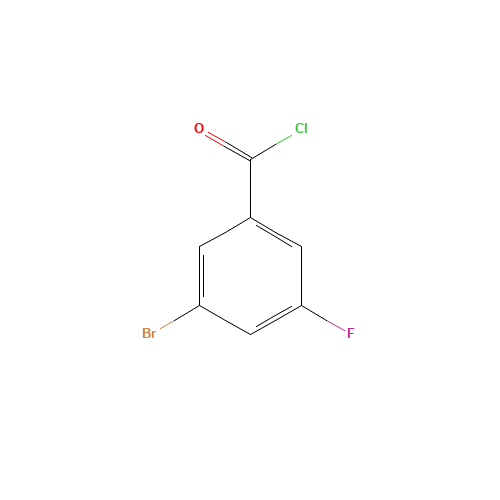 3-bromo-5-fluorobenzoyl chloride (CAS: 887266-90-2) - Related Chemical Product