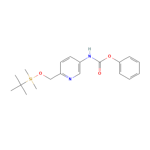 phenyl N-[6-[[tert-butyl(dimethyl)silyl]oxymethyl]pyridin-3-yl]carbamate (CAS: 1419605-14-3) - Related Chemical Product