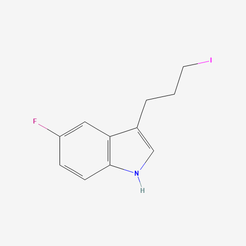 5-fluoro-3-(3-iodopropyl)-1H-indole (CAS: 890664-32-1) - Related Chemical Product