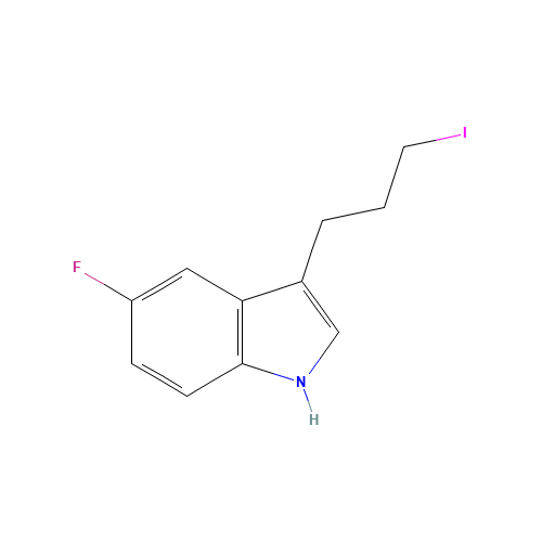 5-fluoro-3-(3-iodopropyl)-1H-indole (CAS: 890664-32-1) - Related Chemical Product