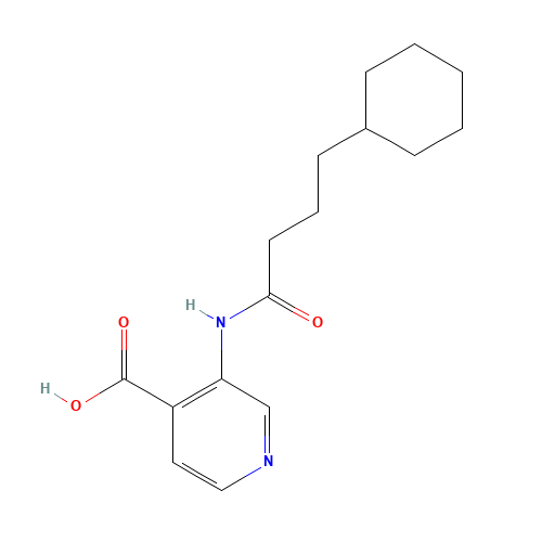 3-(4-cyclohexylbutanoylamino)pyridine-4-carboxylic acid (CAS: 1461602-93-6) - Related Chemical Product