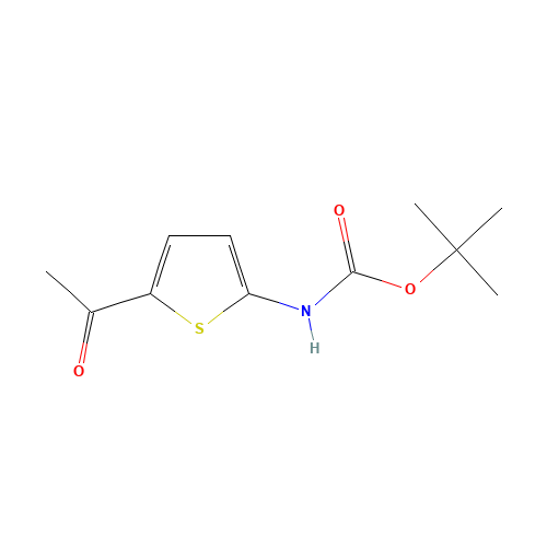 tert-butyl N-(5-acetylthiophen-2-yl)carbamate (CAS: 750586-55-1) - Related Chemical Product
