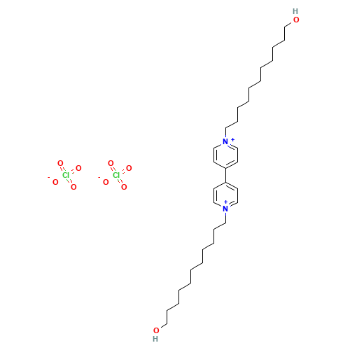 11-[4-[1-(11-hydroxyundecyl)pyridin-1-ium-4-yl]pyridin-1-ium-1-yl]undecan-1-ol;diperchlorate (CAS: 214207-81-5) - Related Chemical Product