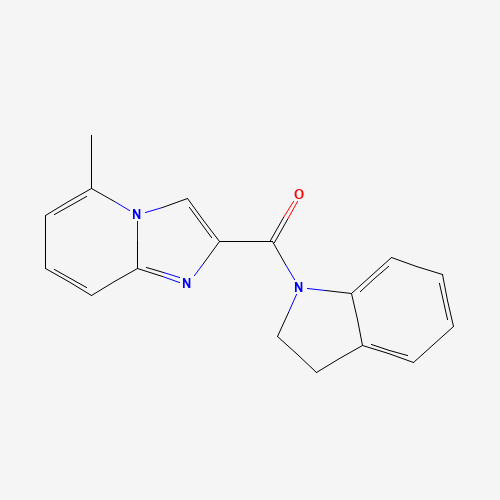 2,3-dihydroindol-1-yl-(5-methylimidazo[1,2-a]pyridin-2-yl)methanone (CAS: 878113-13-4) - Related Chemical Product