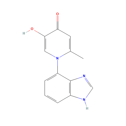 1-(1H-benzimidazol-4-yl)-5-hydroxy-2-methylpyridin-4-one (CAS: 1333331-93-3) - Related Chemical Product