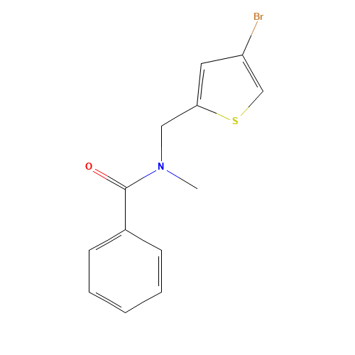 N-[(4-bromothiophen-2-yl)methyl]-N-methylbenzamide (CAS: 814255-79-3) - Related Chemical Product