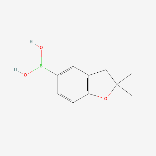 (2,2-dimethyl-3H-1-benzofuran-5-yl)boronic acid (CAS: 1028748-08-4) - Related Chemical Product