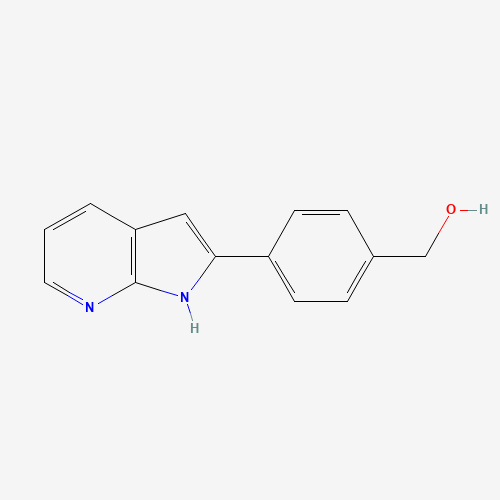 [4-(1H-pyrrolo[2,3-b]pyridin-2-yl)phenyl]methanol (CAS: 1346526-38-2) - Related Chemical Product