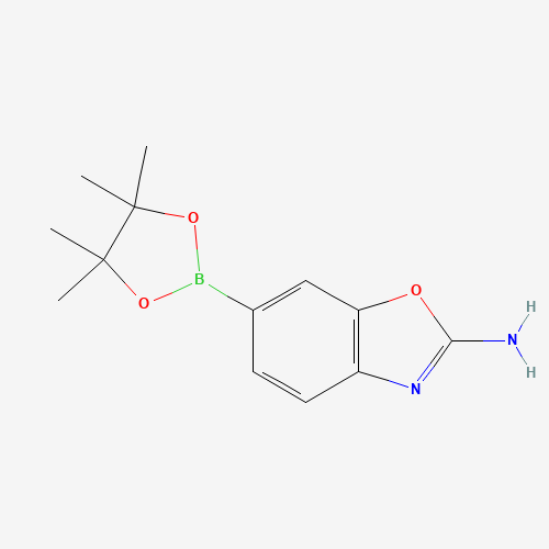 6-(4,4,5,5-tetramethyl-1,3,2-dioxaborolan-2-yl)-1,3-benzoxazol-2-amine (CAS: 1260091-04-0) - Related Chemical Product