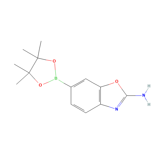 6-(4,4,5,5-tetramethyl-1,3,2-dioxaborolan-2-yl)-1,3-benzoxazol-2-amine (CAS: 1260091-04-0) - Related Chemical Product