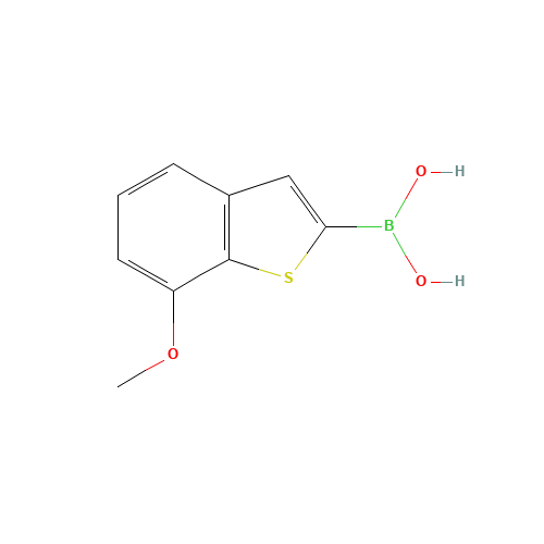(7-methoxy-1-benzothiophen-2-yl)boronic acid (CAS: 193965-35-4) - Related Chemical Product