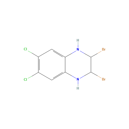 2,3-dibromo-6,7-dichloro-1,2,3,4-tetrahydroquinoxaline (CAS: 239095-84-2) - Related Chemical Product