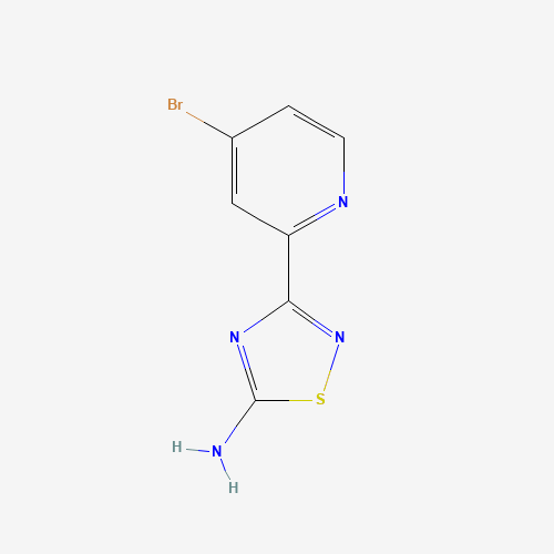 3-(4-bromopyridin-2-yl)-1,2,4-thiadiazol-5-amine (CAS: 1179362-31-2) - Related Chemical Product