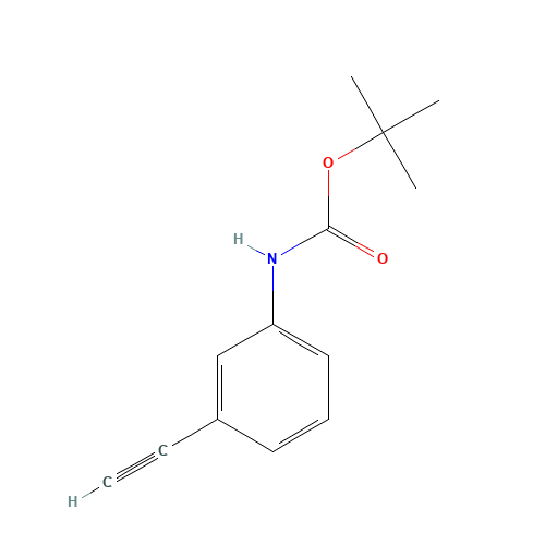 tert-butyl N-(3-ethynylphenyl)carbamate (CAS: 185619-66-3) - Related Chemical Product