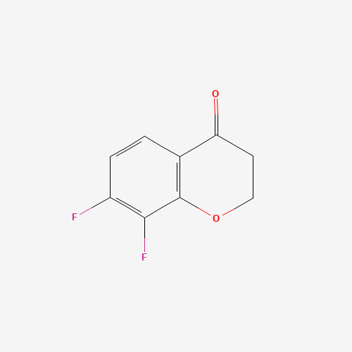 7,8-difluoro-2,3-dihydrochromen-4-one (CAS: 890840-90-1) - Related Chemical Product