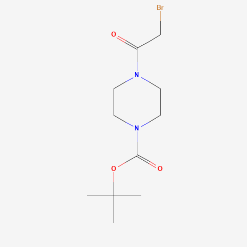 tert-butyl 4-(2-bromoacetyl)piperazine-1-carboxylate (CAS: 112257-12-2) - Related Chemical Product