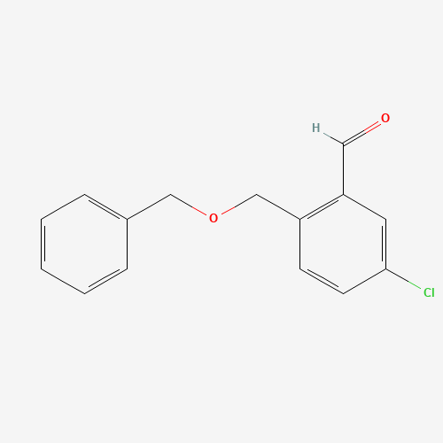 5-chloro-2-(phenylmethoxymethyl)benzaldehyde (CAS: 104454-08-2) - Related Chemical Product