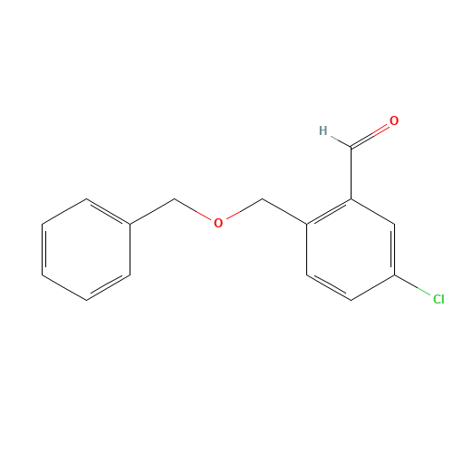 5-chloro-2-(phenylmethoxymethyl)benzaldehyde (CAS: 104454-08-2) - Related Chemical Product