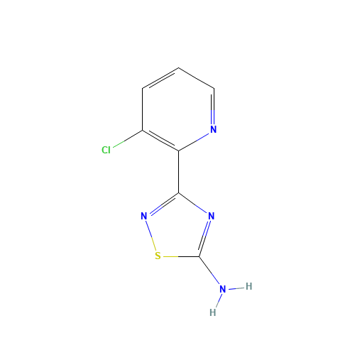 3-(3-chloropyridin-2-yl)-1,2,4-thiadiazol-5-amine (CAS: 1179362-16-3) - Related Chemical Product