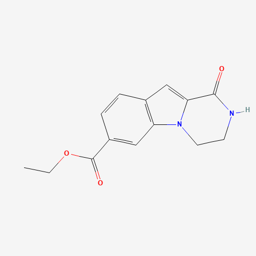 ethyl 1-oxo-3,4-dihydro-2H-pyrazino[1,2-a]indole-7-carboxylate (CAS: 916454-21-2) - Related Chemical Product