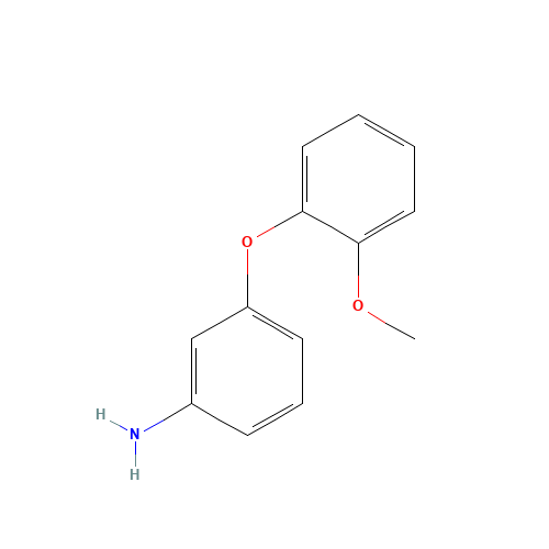 3-(2-methoxyphenoxy)aniline (CAS: 116289-62-4) - Related Chemical Product