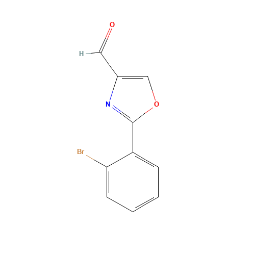 2-(2-bromophenyl)-1,3-oxazole-4-carbaldehyde (CAS: 885274-34-0) - Related Chemical Product