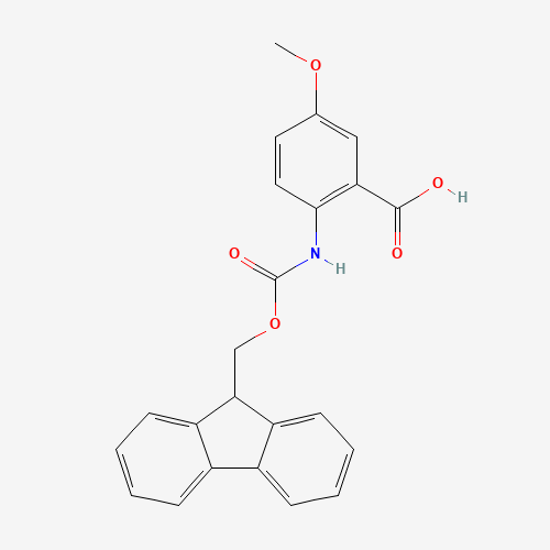 2-(9H-fluoren-9-ylmethoxycarbonylamino)-5-methoxybenzoic acid (CAS: 332121-93-4) - Related Chemical Product