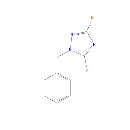 1-benzyl-3-bromo-5-fluoro-1,2,4-triazole (CAS: 214540-43-9) - Related Chemical Product