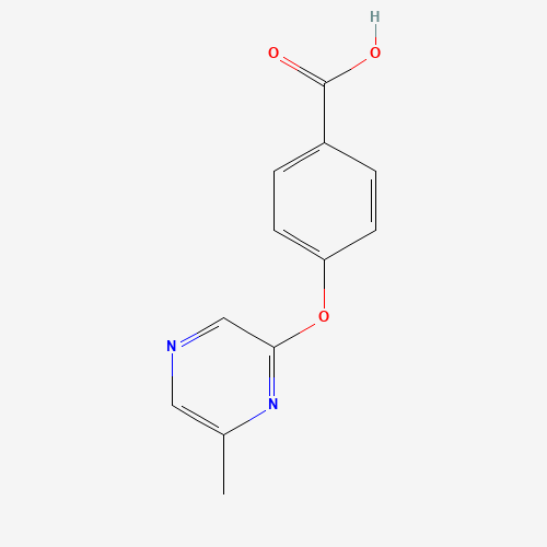 4-(6-methylpyrazin-2-yl)oxybenzoic acid (CAS: 906353-00-2) - Related Chemical Product