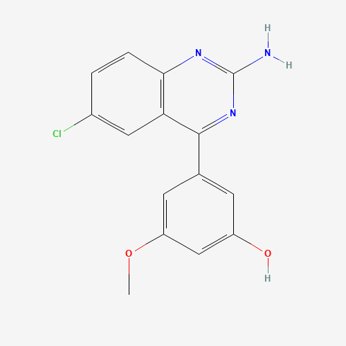 3-(2-amino-6-chloroquinazolin-4-yl)-5-methoxyphenol (CAS: 1169837-74-4) - Related Chemical Product