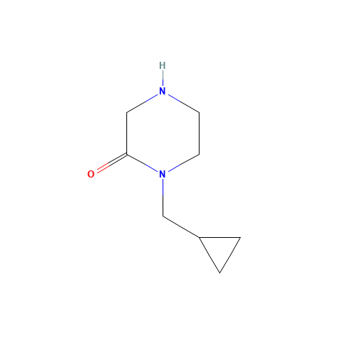 1-(cyclopropylmethyl)piperazin-2-one (CAS: 148336-01-0) - Related Chemical Product