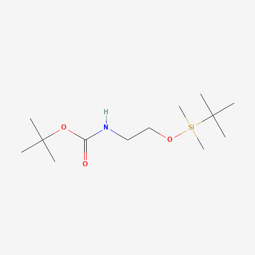 tert-butyl N-[2-[tert-butyl(dimethyl)silyl]oxyethyl]carbamate (CAS: 203738-69-6) - Related Chemical Product