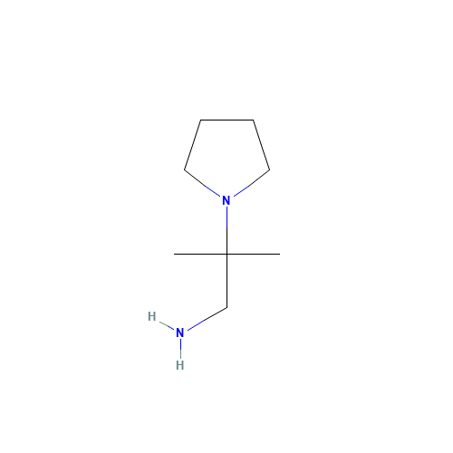 2-methyl-2-pyrrolidin-1-ylpropan-1-amine (CAS: 887405-25-6) - Related Chemical Product