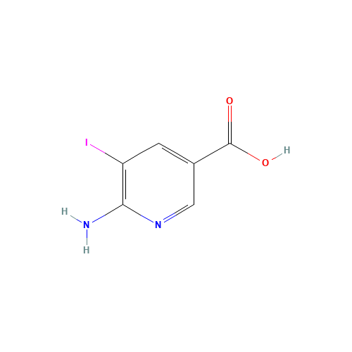 6-amino-5-iodopyridine-3-carboxylic acid (CAS: 543740-89-2) - Related Chemical Product