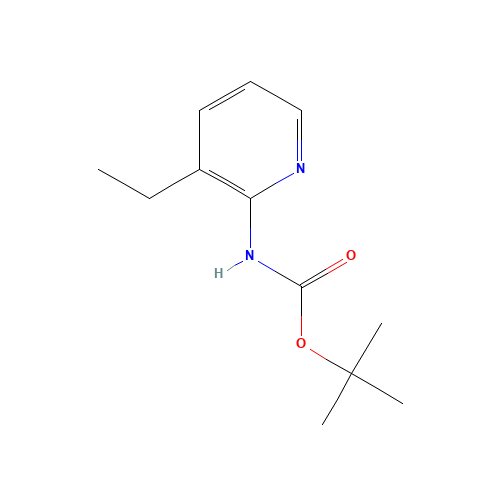 tert-butyl N-(3-ethylpyridin-2-yl)carbamate (CAS: 149489-03-2) - Related Chemical Product