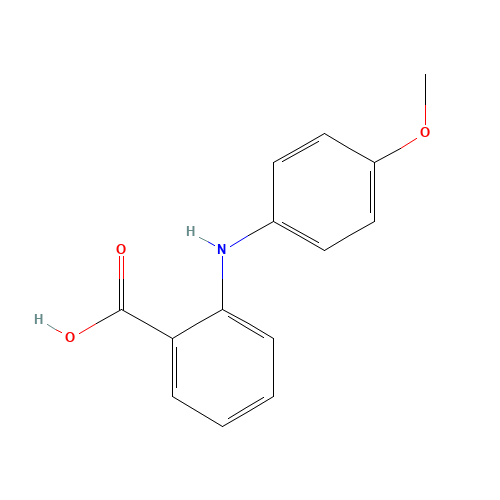 2-(4-methoxyanilino)benzoic acid (CAS: 13501-67-2) - Related Chemical Product