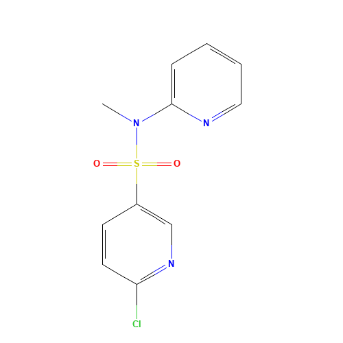 6-chloro-N-methyl-N-pyridin-2-ylpyridine-3-sulfonamide (CAS: 1019467-39-0) - Related Chemical Product
