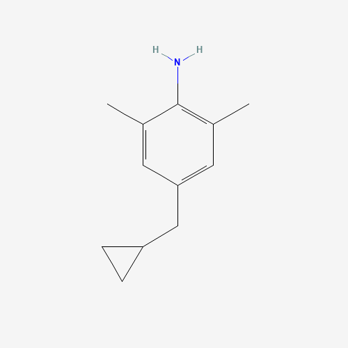 4-(cyclopropylmethyl)-2,6-dimethylaniline (CAS: 1140066-10-9) - Related Chemical Product