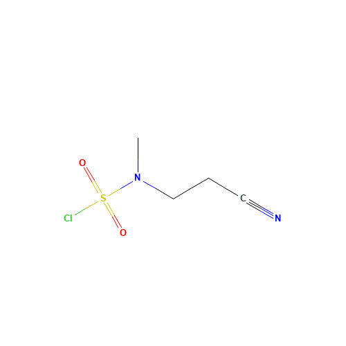 N-(2-cyanoethyl)-N-methylsulfamoyl chloride (CAS: 209971-18-6) - Related Chemical Product