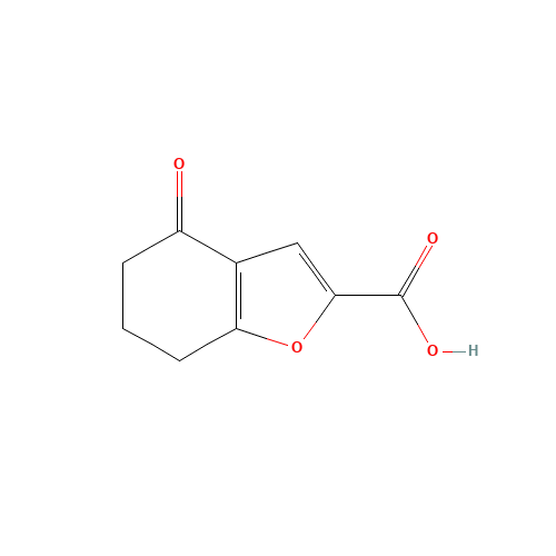 4-oxo-6,7-dihydro-5H-1-benzofuran-2-carboxylic acid (CAS: 108249-48-5) - Related Chemical Product