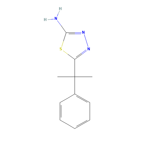 5-(2-phenylpropan-2-yl)-1,3,4-thiadiazol-2-amine (CAS: 1032463-93-6) - Related Chemical Product
